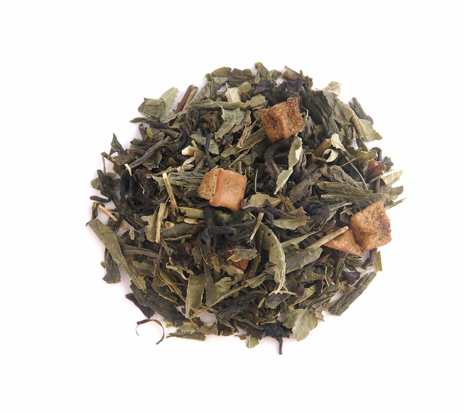 Thé Vert Fruité Tropical (Vrac) Thé Vert Fruité Tropical – Vrac (100g, 200g, 300g) – Image 1
