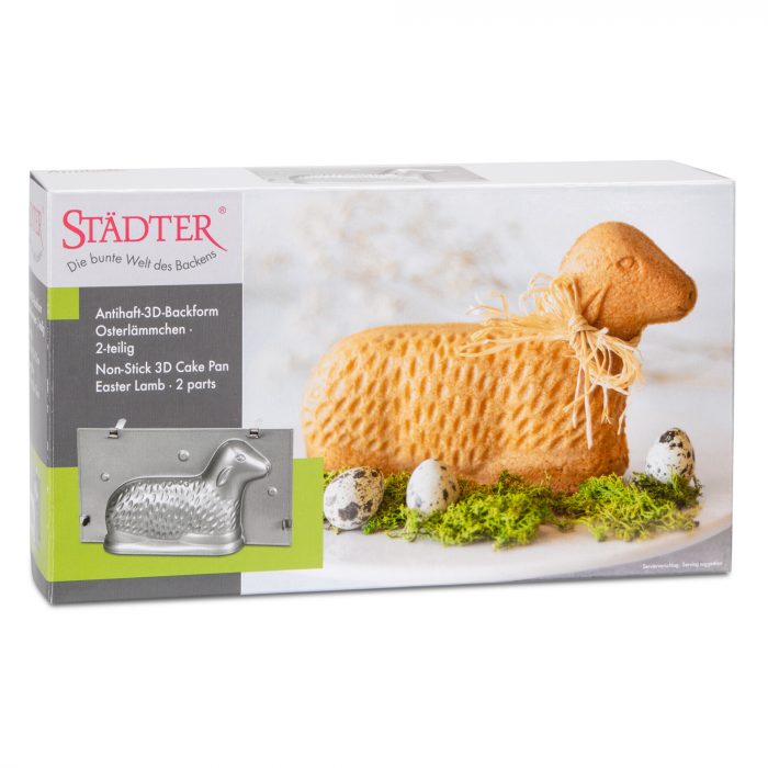 Moule 3D Agneau anti adhésif 880ml – Image 3