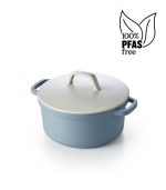 Cocotte en Fonte d'Aluminium Papillon Ø24cm