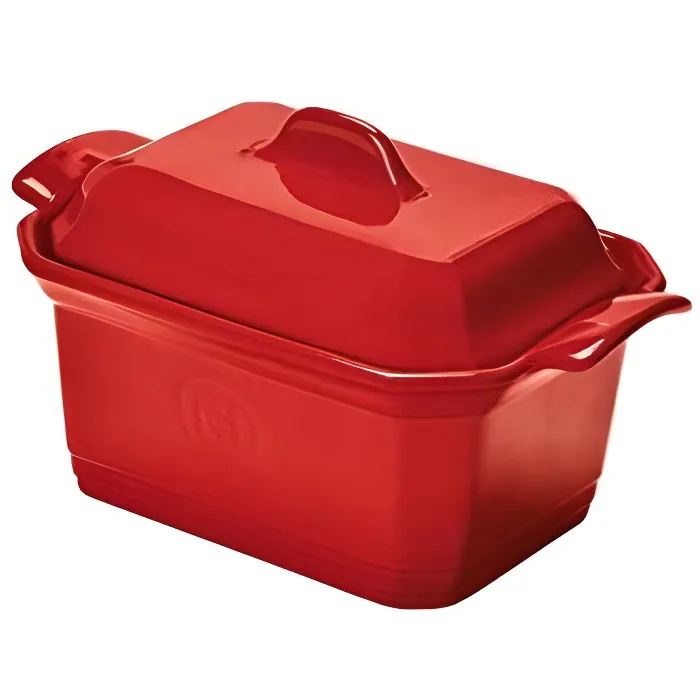 emile-henry-eh349706-terrine-a-foie-gras-presse Grande Terrine avec Presse - Grand Cru – Image 1