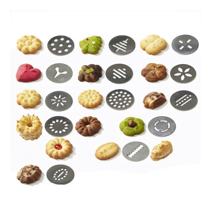 Kit sablé pour le Tube bouchon + 13 décors inox – Image 2