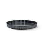 Moule à tarte cannelé anti adhésif à fond fixe Ø 280 H 30 MM – Image 3