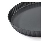 Moule à tarte cannelé anti adhésif à fond fixe Ø 280 H 30 MM – Image 4