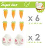 Décosucres lapin/carotte – Image 3