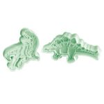 2 découpoirs éjecteurs Dinosaure