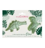2 découpoirs éjecteurs Dinosaure – Image 2