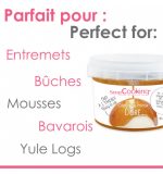 Glaçage miroir prêt à l'emploi Doré 300g – Image 2