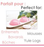 Glaçage miroir prêt à l'emploi Rose 300g – Image 2
