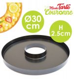 Moule tarte à trou / couronne anti-adhésif – Image 3
