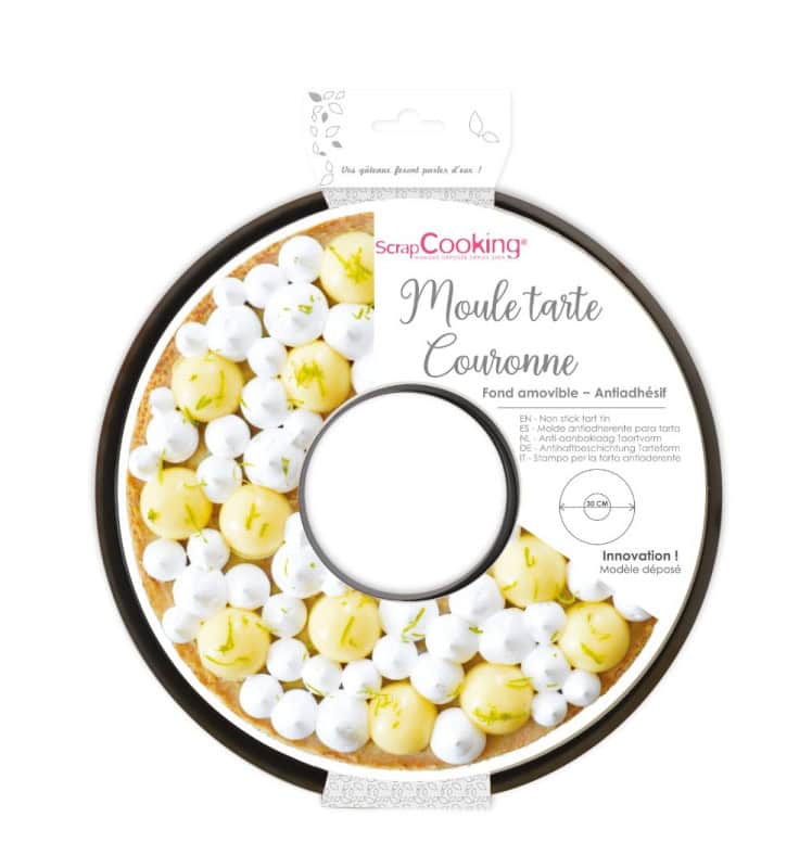 moule-tarte-couronne-a-trou-antiadhesif Moule tarte à trou / couronne anti-adhésif – Image 1