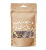 Sachet de décors perles chocolat lait et doré 50g