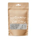 Sachet de décors sucrés perles argentés