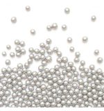 Sachet de décors sucrés perles argentés – Image 2