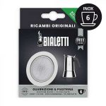 Joint + filtre inox cafetière Venus Kitty Musa 6 tasses