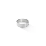 Cercle perforé inox DIAM:6,5cm H:2cm – Image 4