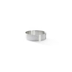 Cercle perforé inox DIAM:6,5cm H:2cm – Image 3