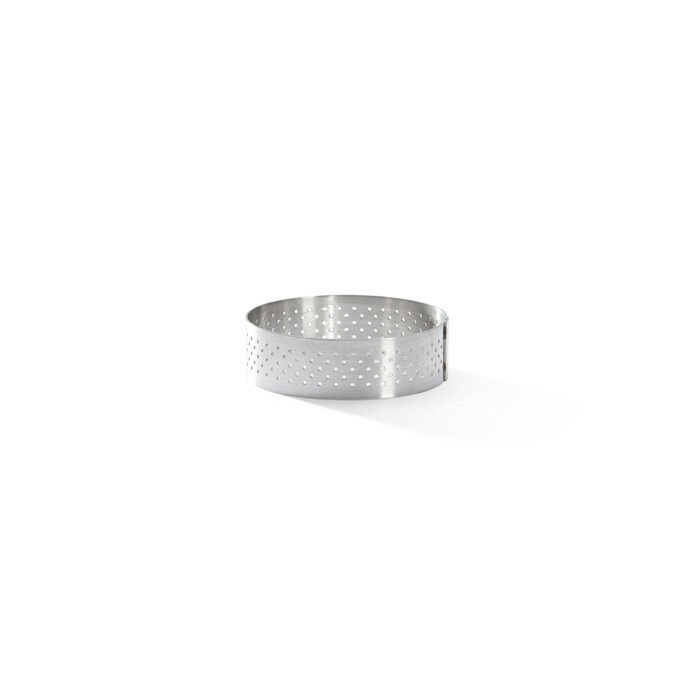Cercle perforé inox DIAM:6,5cm H:2cm – Image 3
