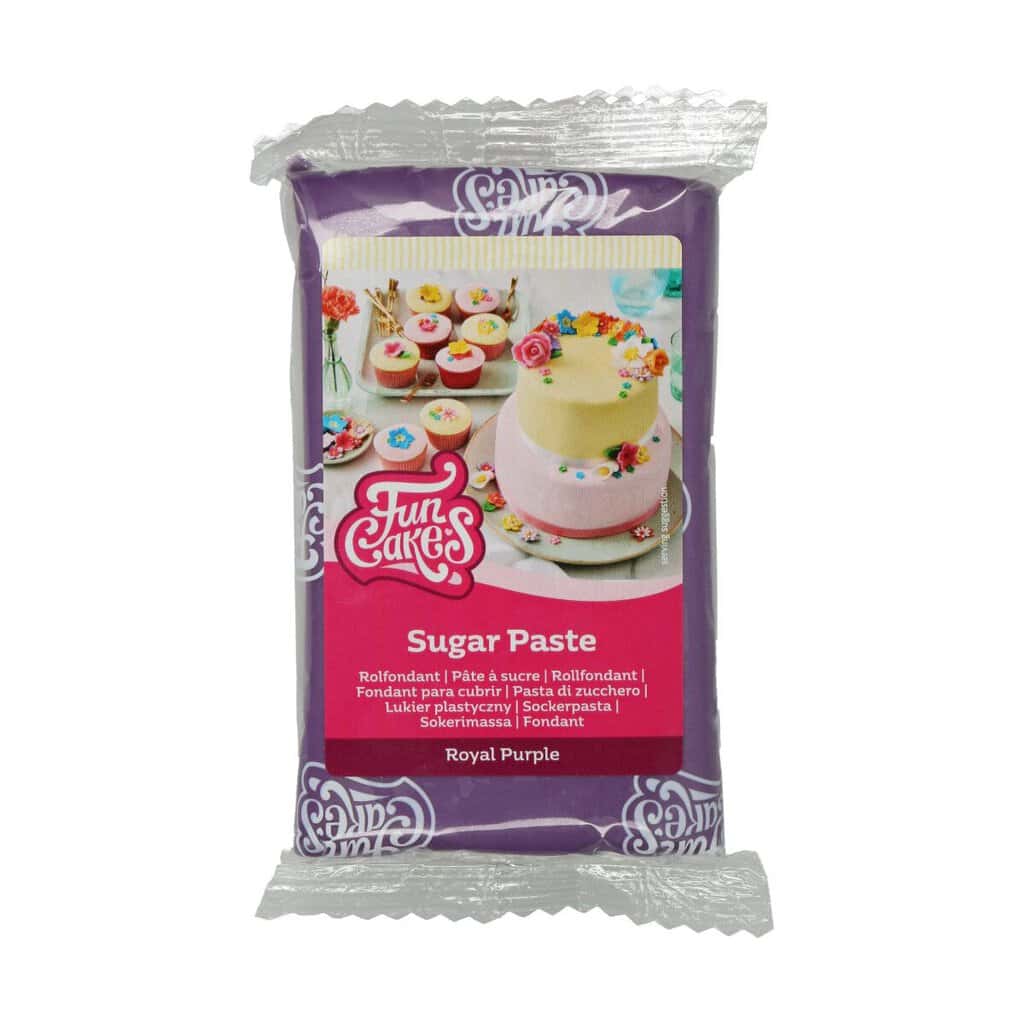 10000_F20200_1 Pâte à sucre - Royal Purple 250gr – Image 1