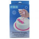 Papier triangulaire 38 cm pour cornet x50