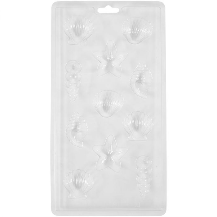Moule chocolat plastique décors Coquillages – Image 2