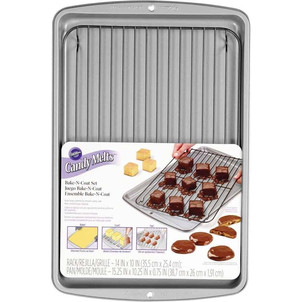 2105_0170_1 Grille avec moule de récupération 39x26cm – Image 1