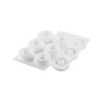 Moule silicone Oblio 6 Savarins Ø 75 H 30 MM 95 ML