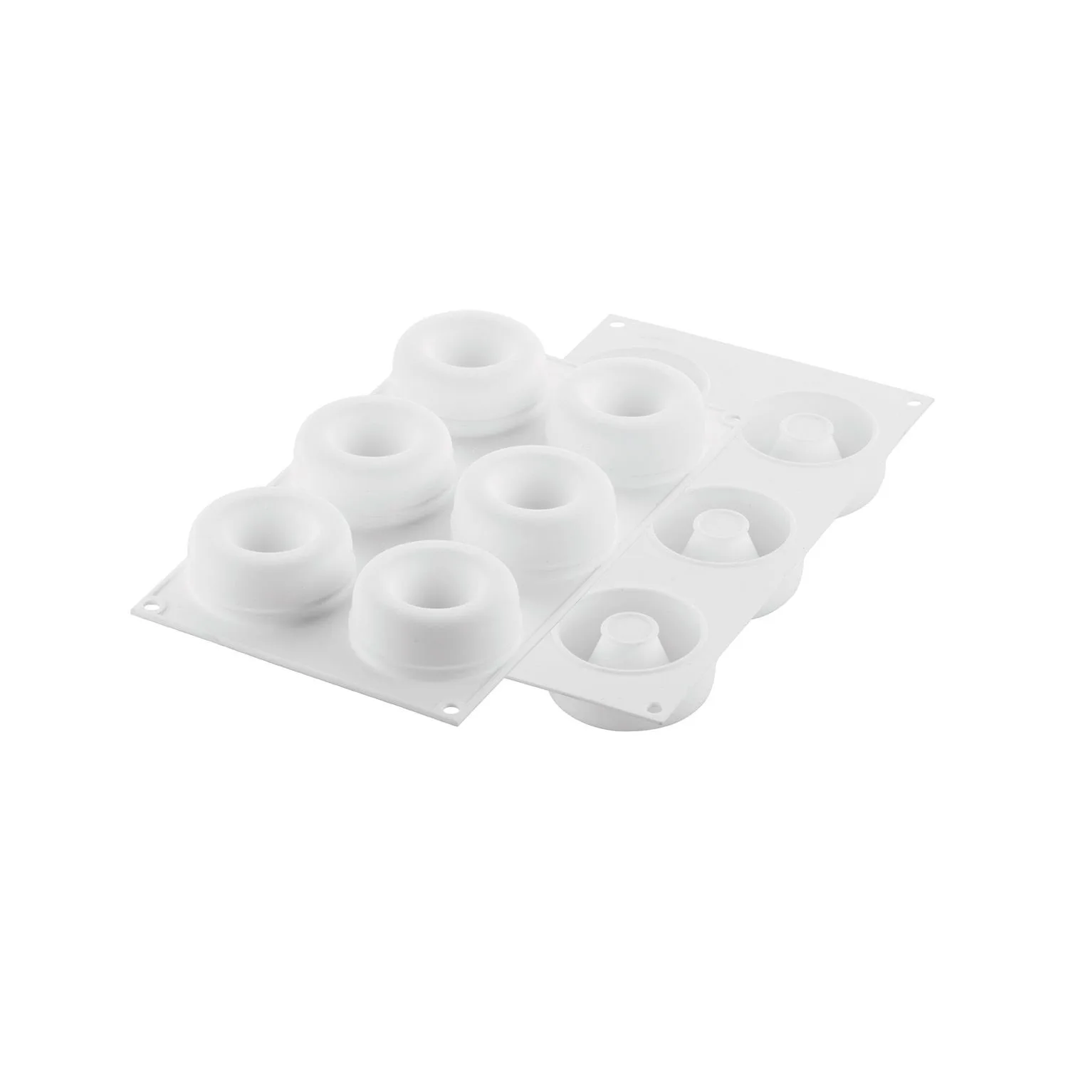 36.340.87.0065_OBLIO_95_EXTRA_1_1 Moule silicone Oblio 6 Savarins Ø 75 H 30 MM 95 ML – Image 1