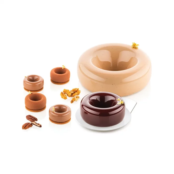 Moule silicone Oblio 6 Savarins Ø 75 H 30 MM 95 ML – Image 2