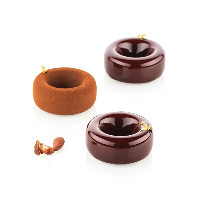 Moule silicone Oblio 6 Savarins Ø 75 H 30 MM 95 ML – Image 3