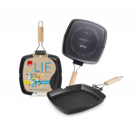 Poêle à griller pliante rainures Lif 24 cm