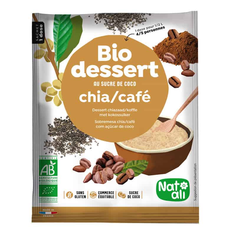 chia-cafe Biodessert chia Café au sucre de coco – Image 1