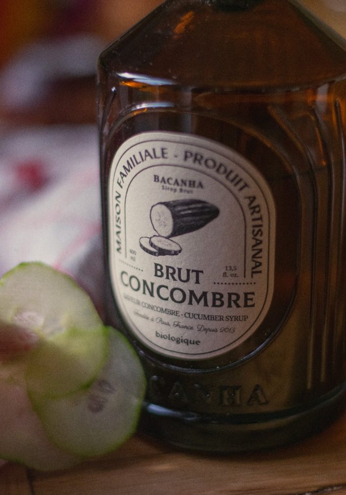 Sirop concombre bio bouteille verre 40cl – Image 4
