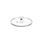 Couvercle en verre pontet inox Ø20
