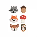 Décors sucre Animaux de la Foret /6 – Image 2