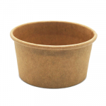 Pot à glace kraft brun 75 ml x 50