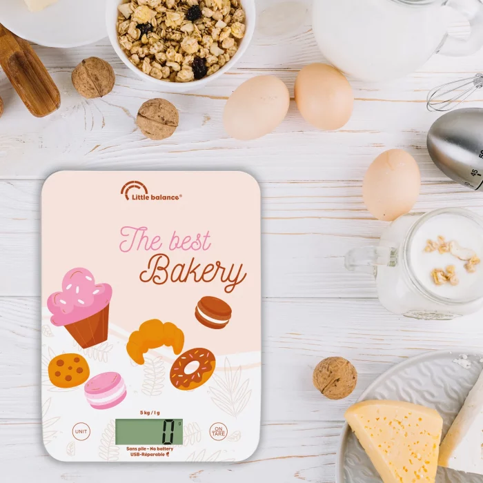 Balance de cuisine gâteaux - Slim Bakery USB - Sans pile – Image 2