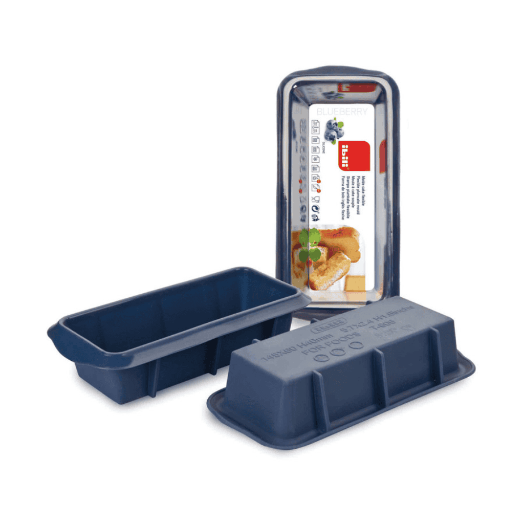 Lot de 2 moules à Cake Blueberry 14 x 6 cm 2 Lot de 2 moules à Cake Blueberry 14 x 6 cm – Image 1