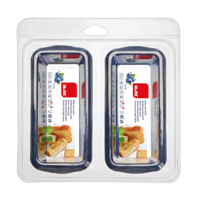 Lot de 2 moules à Cake Blueberry 14 x 6 cm – Image 2