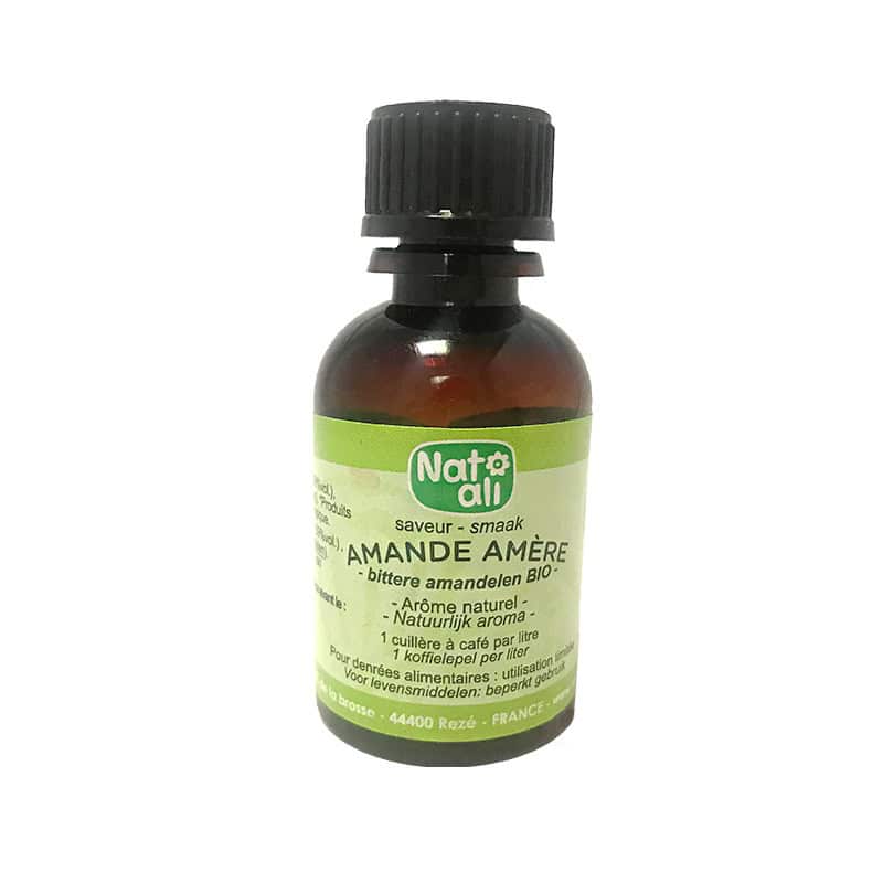 amande-amere-bio Arôme naturel amande amère 30ml – Image 1