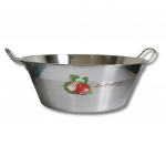 Bassine à confiture décorée 38 cm - 9 L