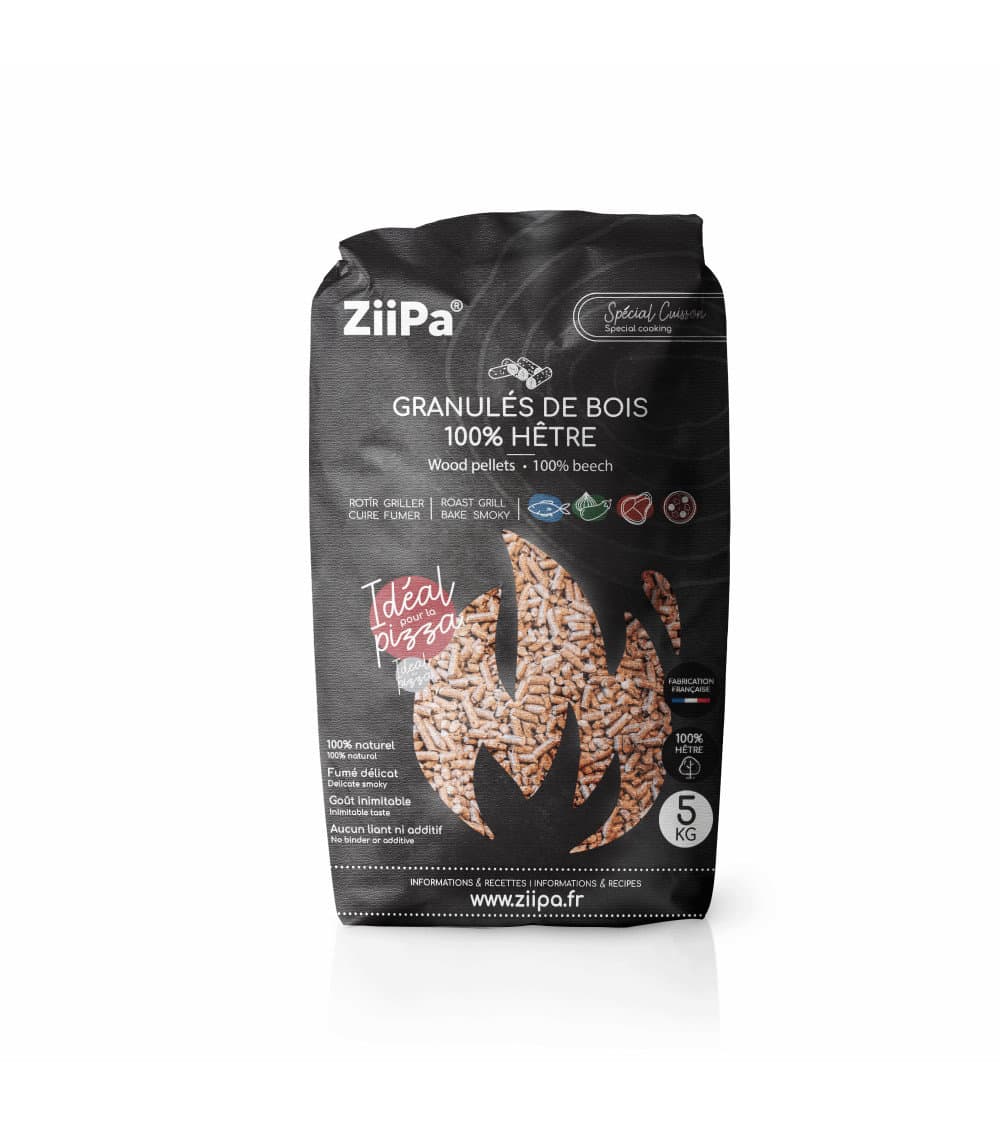 pellets-cent-pour-cent-hetre-pour-four-a-pizza-5kg Sac de 5 kg de pellets 100% hêtre pour four à pizza – Image 1