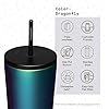 Tasse Froide Avec Paille 710ml  Dragonfly Turquoise Brillant – Image 2