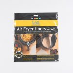 Set de 2 Feuilles Rondes de Protection pour Air Fryer