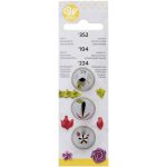 Set 3 Douilles Wilton Fleur #352 #104 #224