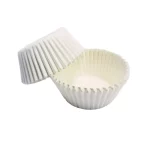 Caissettes à mini cupcakes blanche x100