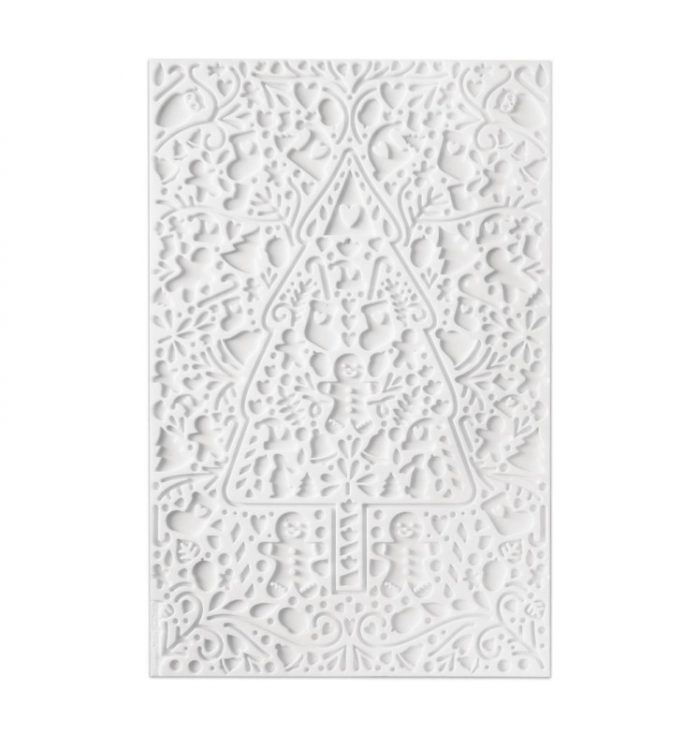 Tapis 3D en silicone à empreinte pour décoration de bûche – Image 3