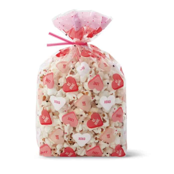 Sachet à gâteaux Cœurs de Bonbons 10.1x 24.1 x 5.08 CM SET/20 – Image 2