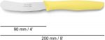 Couteau à beurre 90 mm couleur citron série Nova – Image 2