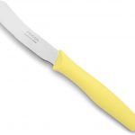 Couteau à beurre 90 mm couleur citron série Nova