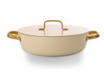 Cocotte Antiadhésive Céramique Série Samoa Iconic beige 28 cm – Image 3